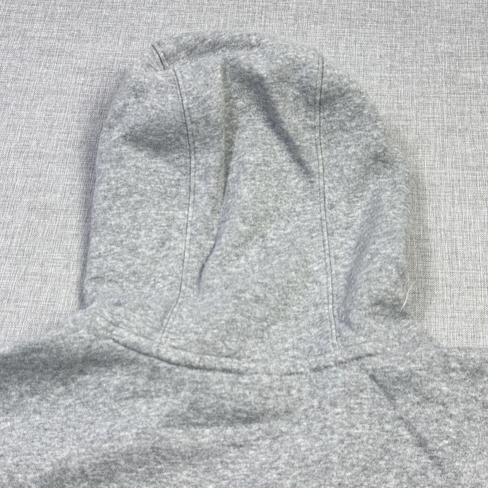 Nike LSU Tigers Hoodie Sweatshirt Mens Medium Gray Pullover Hooded Tiger Graphic